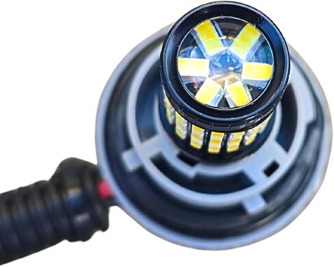 1pr (2PC) 1000 Lumen PROJECTION LED Polaris LED لمبات المصابيح الأمامية لما بعد البيع 61189، 81169، 4030059 in Saudi Arabia