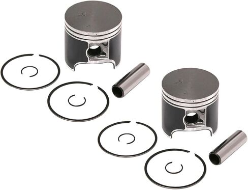 2 مجموعات مكبس SPI 2000-2005 تناسب Polaris 600 XC SP Standard Bore 77.25mm in Saudi Arabia