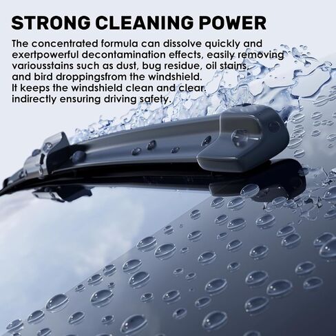 （100 PCS） Car Windshield Washer Tablets, Glass Cleaner, Concentrated Tablets, windshield wipers, Solid Windshield Effervescent Wiper Tablet for Car Window Glass Cleaning in Saudi Arabia