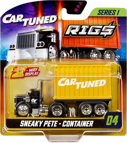 CarTuned™ Rig$ Container Case- Sneaky Pete, Yellow and Black DieCast Truck, Style 4 in Saudi Arabia