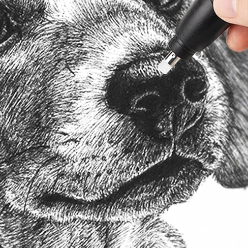 VILLCASE 70Pcs Electric Eraser Replacement Cores Convenient Refills for Art Drawing Sketching with Anti-wear Material Suitable for Students and Artists in Saudi Arabia