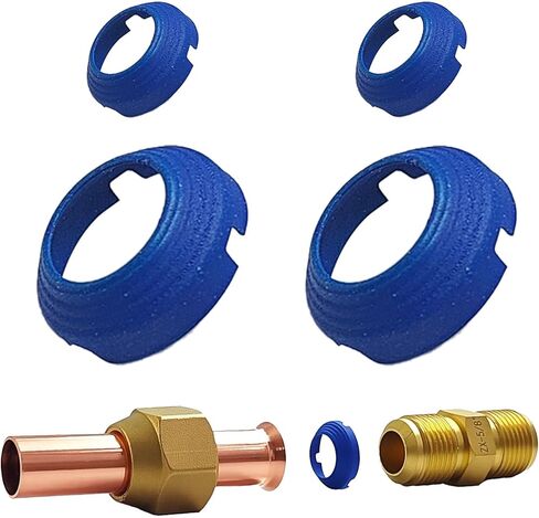 2 × 1/4 بوصة و2 × 3/8 بوصة تركيبات مضيئة SAE مانعة للتسرب، وصلات مضيئة SAE مانعة للتسرب HVAC تمنع تسرب غاز التبريد، مجموعة مانعة للتسرب لصمام شريدر، التبريد، التدفئة والتهوية وتكييف الهواء ومجموعة سبليت صغيرة in Kuwait