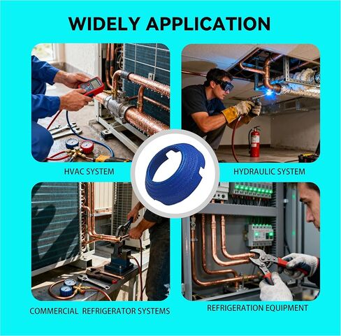 2 × 1/4 بوصة و2 × 3/8 بوصة تركيبات مضيئة SAE مانعة للتسرب، وصلات مضيئة SAE مانعة للتسرب HVAC تمنع تسرب غاز التبريد، مجموعة مانعة للتسرب لصمام شريدر، التبريد، التدفئة والتهوية وتكييف الهواء ومجموعة سبليت صغيرة in Kuwait