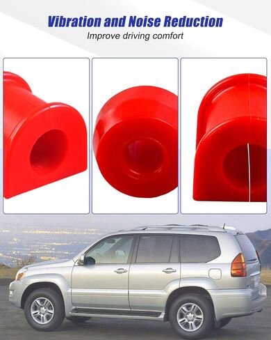 Rear Sway Bar Bushings Fit for Toyota Lexus 4Runner 1996-2009 GX470 2003-2009 Replace 8.5141R, 26mm Diameter in Saudi Arabia
