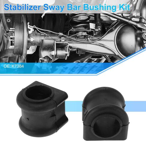 No.K7384 Front Left Front Right Stabilizer Sway Bar Bushing Kit for DODGE DURANGO 2000-2002 Rubber Suspension Kit Black 2 Pcs in Saudi Arabia