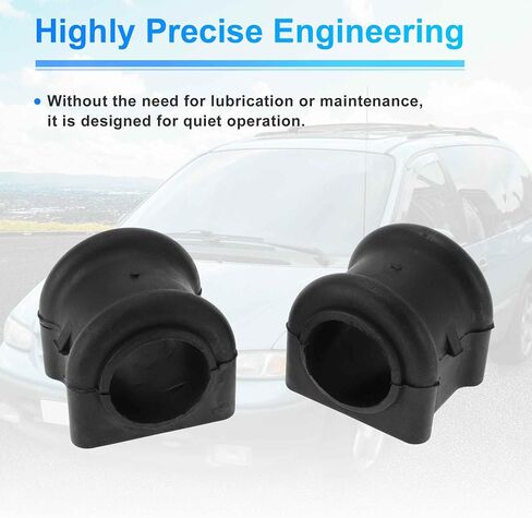 No.K7384 Front Left Front Right Stabilizer Sway Bar Bushing Kit for DODGE DURANGO 2000-2002 Rubber Suspension Kit Black 2 Pcs in Saudi Arabia
