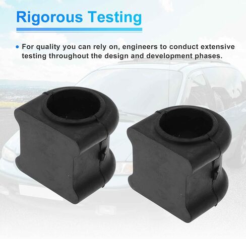 No.K7384 Front Left Front Right Stabilizer Sway Bar Bushing Kit for DODGE DURANGO 2000-2002 Rubber Suspension Kit Black 2 Pcs in Saudi Arabia