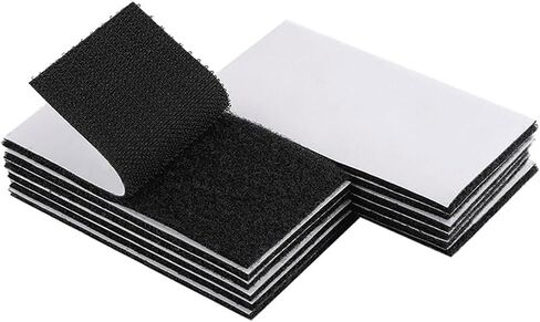 4x2 Inch 12Sets Strips with Adhesive Hook and Loop Tape Sticky Back in Saudi Arabia