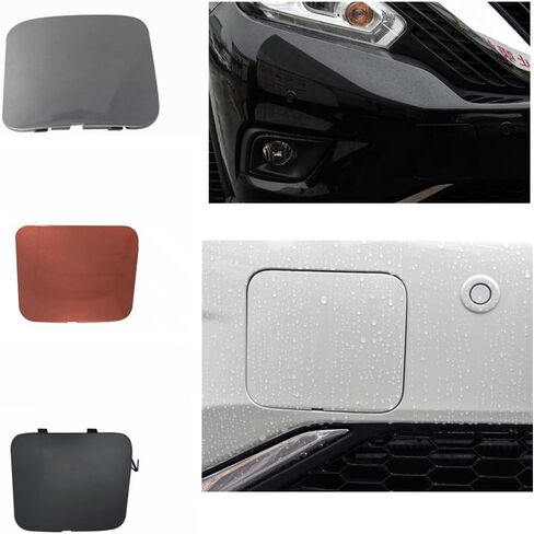 Front Bumper Tow Eye Hook Access Cover Cap Fit For Nissan Murano 2015 2016-2019 in Saudi Arabia