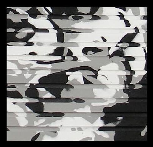 Hydro-Turf 2-Tone Cut Groove Ride Mat Material Sheet 37x58 (Gray on Black) in Saudi Arabia