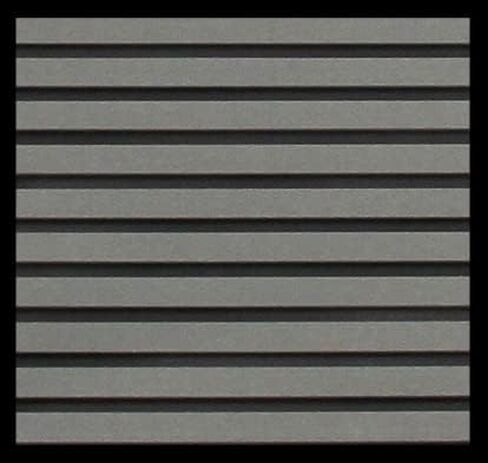 Hydro-Turf 2-Tone Cut Groove Ride Mat Material Sheet 37x58 (Gray on Black) in Saudi Arabia