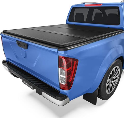 غطاء تونيو لسرير الشاحنة FRP صلب ثلاثي الطي متوافق مع Nissan Frontier 2005-2026، سرير بطول 5 أقدام in Kuwait