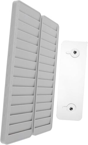 Vertical Attendance Cards Holder Rack for Cards Wall-Mounted Slot Organizer Compatible with Attendance Machines Simple Design for Office Exam Use in Saudi Arabia