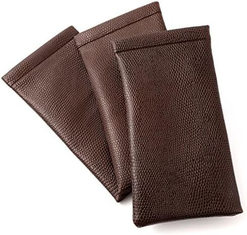 كالابريا لينة ضغط الربيع حافظة نظارة جلد الثعبان بولي Leather جلد الرجال نظارات نسائية الحقيبة المفاجئة إغلاق حقيبة النظارات الشمسية كم in Saudi Arabia