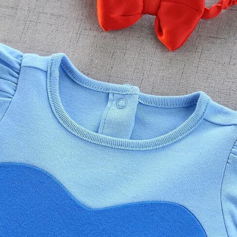 Lito Angels Baby Girls Princess Costume Onesie Romper Bodysuit Halloween Christmas Dress Up in Kuwait