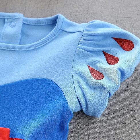 Lito Angels Baby Girls Princess Costume Onesie Romper Bodysuit Halloween Christmas Dress Up in Kuwait