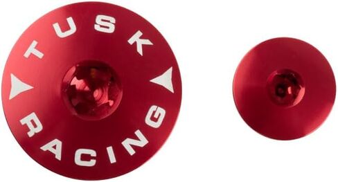 TUSK Billet Aluminum Engine Plug Kit Red for Honda TRX 400EX 1999-2008 in Saudi Arabia