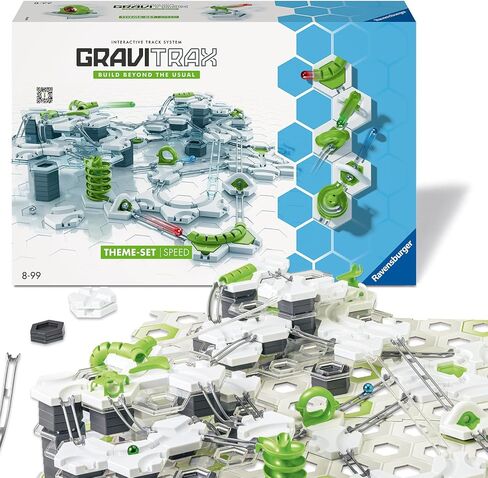 Ravensburger - GraviTrax - Speed Starter Set (185 Pieces) - Marble Run - Creative Construction Toy - Build-Your-Own Marble Track - Ages 8 and Up in Saudi Arabia