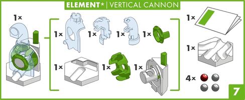 Ravensburger Vertical Cannon Extension - GraviTrax Marble Run & Construction Toy for 8+ Years in Saudi Arabia