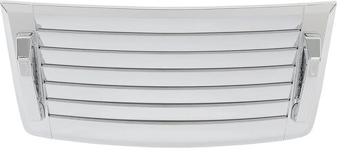 KUAFU Hood Vent Compatible with 2006-2010 Hummer H3 H3T Hood Louver Hood Deck w/Handles Silver Air Vent Grille Chrome Moulding Trim in Saudi Arabia
