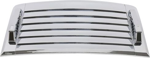 KUAFU Hood Vent Compatible with 2006-2010 Hummer H3 H3T Hood Louver Hood Deck w/Handles Silver Air Vent Grille Chrome Moulding Trim in Saudi Arabia