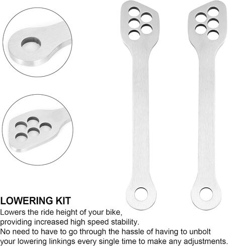 Areyourshop Motorcycle Rear Suspension Lowering Links Kit fits for KAWASAKI Ninja ZX6R 2003-2019, Ninja ZX10R 2004-2007, Ninja EX250 2008-2017, Ninja EX300 2013-2017 in Saudi Arabia