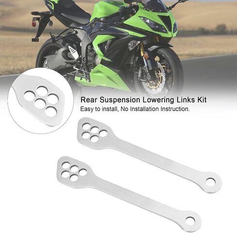 Areyourshop Motorcycle Rear Suspension Lowering Links Kit fits for KAWASAKI Ninja ZX6R 2003-2019, Ninja ZX10R 2004-2007, Ninja EX250 2008-2017, Ninja EX300 2013-2017 in Saudi Arabia