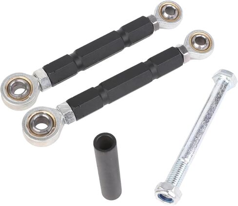 مجموعة وصلات خفض التعليق الخلفي للدراجة النارية لـ CFMOTO 450SS 450SR 450SRS 450NK، 6.5-7.3 بوصة، ألومنيوم مؤكسد (أزرق، W-LOGO) in Kuwait