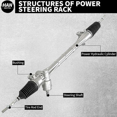 HanbenTex Hydraulic Power Steering Rack and Pinion Complete Assembly Replacement for Toyota Avalon 2005-2012,Camry 2002-2006,Lexus (OE:26-2632) in Kuwait