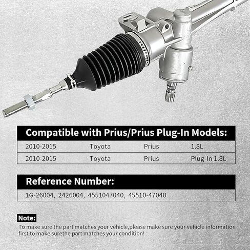 HanbenTex Hydraulic Power Steering Rack and Pinion Complete Assembly Replacement for Toyota Avalon 2005-2012,Camry 2002-2006,Lexus (OE:26-2632) in Kuwait