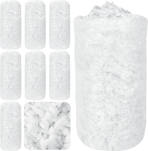 Frienda 40lbs Bean Bag Filler Bulk, Memory Foam Filling, Shredded Soft Foam Filler Stuffing for Bean Bag Refill Pillow Dog Bed Chairs Couch Cushion Stuffed Animals Arts Crafts (Blue) in Saudi Arabia