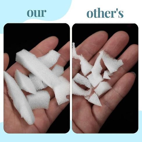 Frienda 40lbs Bean Bag Filler Bulk, Memory Foam Filling, Shredded Soft Foam Filler Stuffing for Bean Bag Refill Pillow Dog Bed Chairs Couch Cushion Stuffed Animals Arts Crafts (Blue) in Saudi Arabia