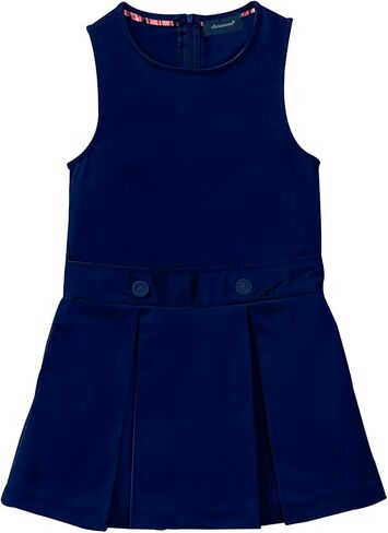 CLASSROOM Girls' Uniform Kick Pleat Printed Jumper in Saudi Arabia