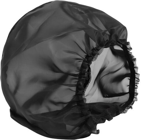 Motorcycle Cover Rain Sock Wrap Air Cleaner for Touring, Net Material Black Color in Saudi Arabia