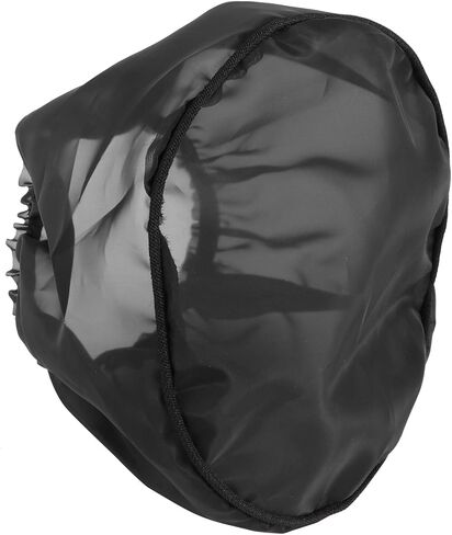 Motorcycle Cover Rain Sock Wrap Air Cleaner for Touring, Net Material Black Color in Saudi Arabia