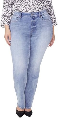 NYDJ Women's Plus Size Marilyn Straight Leg Jeans in Saudi Arabia
