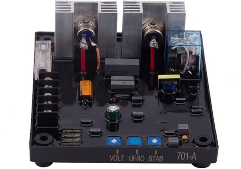 منظم جهد كهربائي أوتوماتيكي عالمي POW50A 30A AVR لوحدة التحكم في مثبت مولد الفرشاة بدون فرش 50 هرتز 60 هرتز (جديد POW50A) in Kuwait