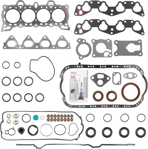 مجموعة حشية رأس الأسطوانة 1.5 لتر 1.6 لتر متوافقة مع 1988-1995 Honda Civic CRX، مجموعة حشيات الرأس MLS تحل محل # HS9123PT CS9123 in Saudi Arabia
