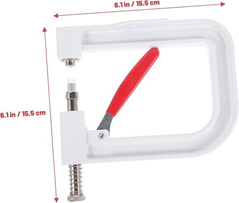 Veemoon Pearl Setting Machine for Clothing Accessories Hand Press Beading Tool Rivet Fixing Device for Shoes Bags and DIY Projects Complete Beading Supplies Set in Saudi Arabia