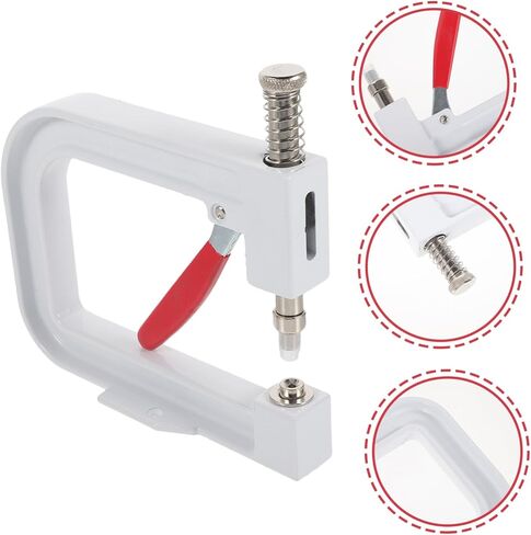 Veemoon Pearl Setting Machine for Clothing Accessories Hand Press Beading Tool Rivet Fixing Device for Shoes Bags and DIY Projects Complete Beading Supplies Set in Saudi Arabia