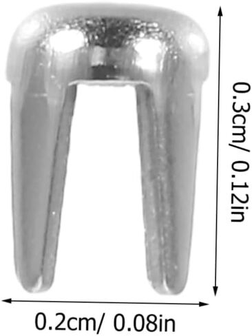Angoily 1000pcs Rivets Kit Round Metal for Clothing Bags Shoes and Hats Easy Repair Tool for Versatile Dome Rivets in Saudi Arabia