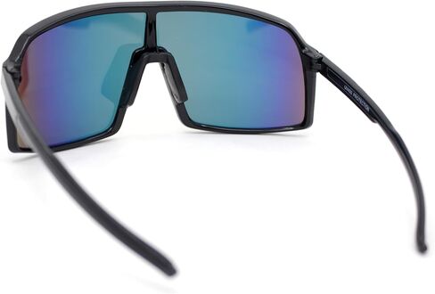Mountain Biker Style Oversized Large Sport Shield Sport Plastic Sunglasses in Saudi Arabia