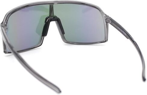 Mountain Biker Style Oversized Large Sport Shield Sport Plastic Sunglasses in Saudi Arabia