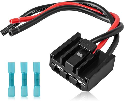 Heater Blower Motor Connector Pigtail Harness Plug Fit for Toyota Sienna 2011–2020 Replace 87103-0C051 87103-0C050 in Saudi Arabia