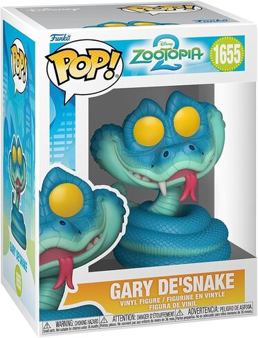 Funko Pop! Disney: Zootopia 2 - Gary De'Snake - Collectable Vinyl Figure - Gift Idea - Official Merchandise - Toys for Kids & Adults - Disney Fans - Model Figure for Collectors and Display in Saudi Arabia