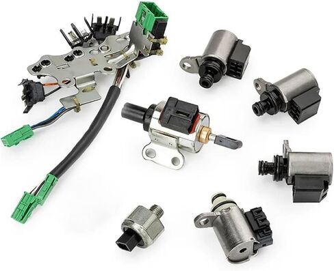 8 قطعة بروس آند شارك CVT ناقل الحركة الملف اللولبي مجموعة صمامات 33446-JF011/JF011E/RE0F10A F1CJA متوافق مع نيسان ألتيما/روج 2007-2012 (النمط 2) in Saudi Arabia