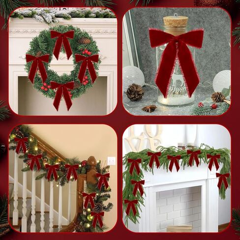 Olive Green Velvet Ribbon for Christmas Decorations 1.5 Inch 5 Yards Handmade Frayed Raw Edge Silk Ribbons for Christmas Home Decor Wreath Craft Gift Wrapping Flower Bouquet in Kuwait