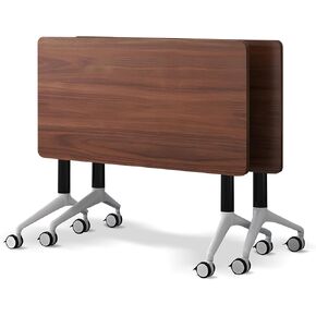 Conference Room Table with Flip-Top Design for Dynamic Meetings, Business Table Computer Desk with Heavy-Duty Frame,Foldable Seminar Meeting Tables for Home Office (6, A, 70.8IN) in Saudi Arabia