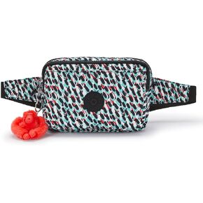 Kipling Women’s Abanu Crossbody Bag, Lightweight, Adjustable Nylon Waist Pack with Multi-Compartment Zip Pockets, Tender Rose in Saudi Arabia