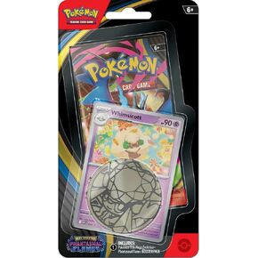 حزمة Pokemon Mega Evolution Phantasmal Flames Checklane Blister Pack (حزمة معززة واحدة، وبطاقة ترويجية وعملة معدنية) (Whimsicott) in Kuwait
